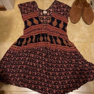 O’Neil paisley boho mini dress